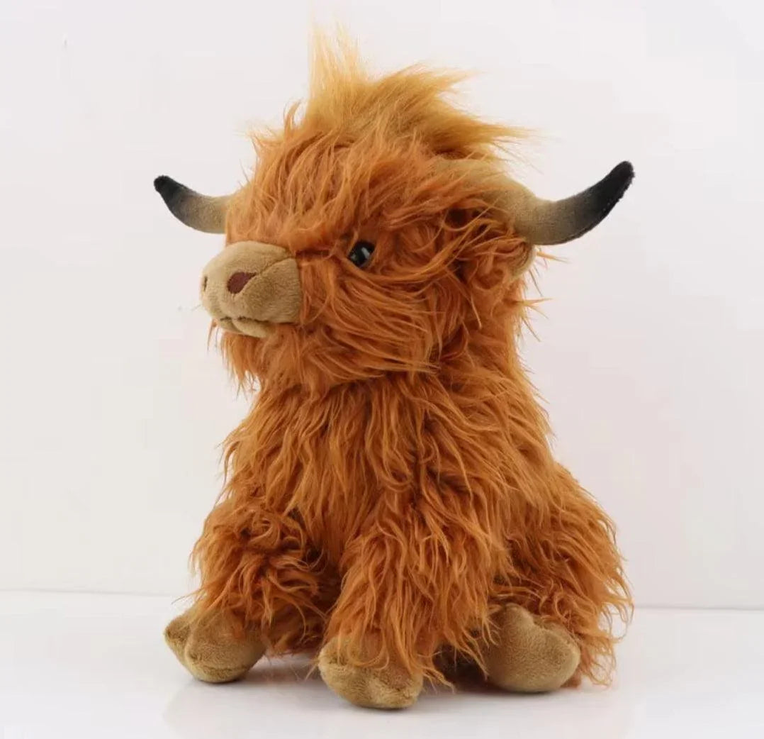 Highland Cow Toy - North East Pet Shop Dog Shack UK