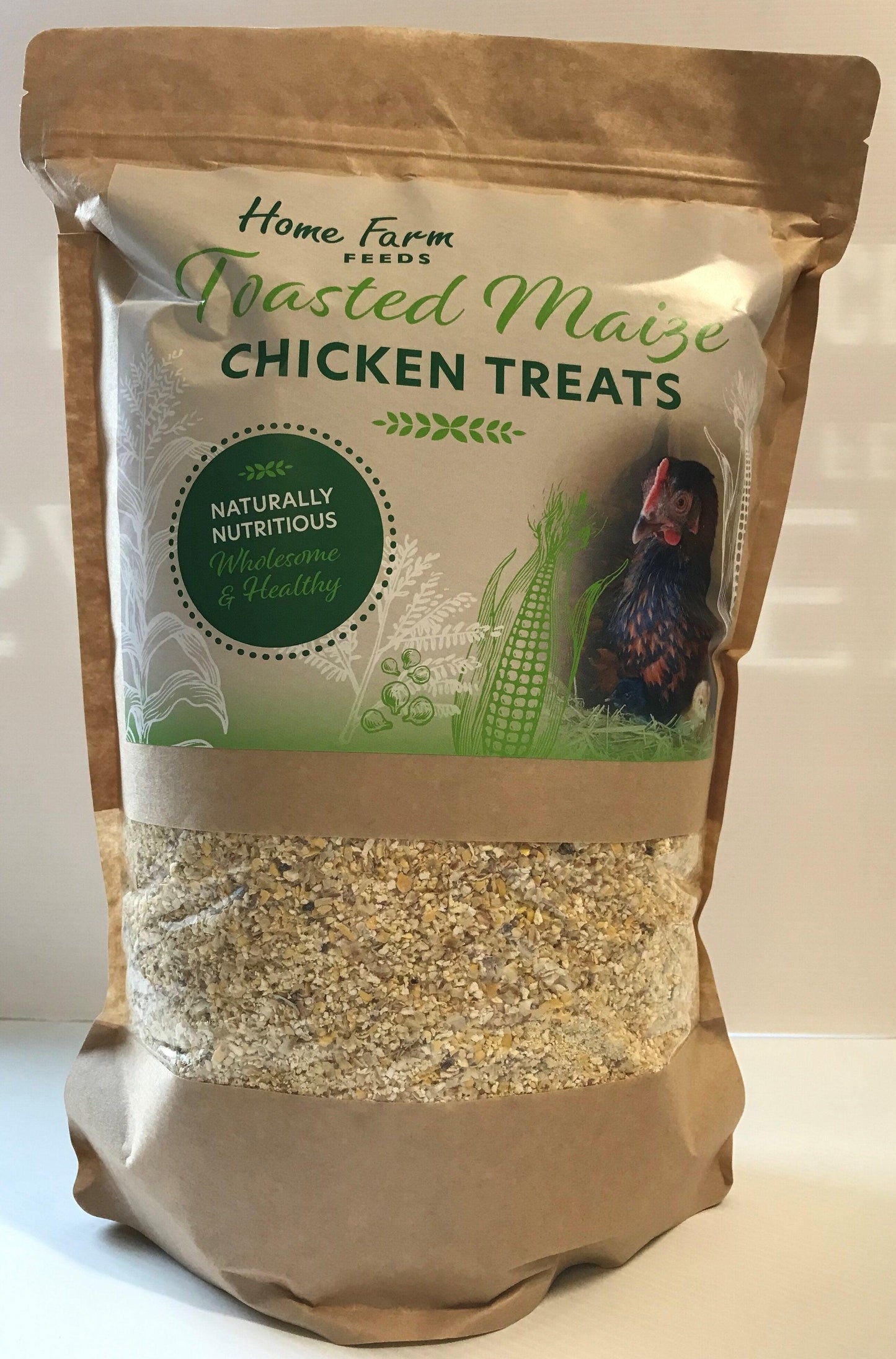 Home Farm Feeds Toasted Maize Chicken Treats 2kg - North East Pet Shop Home Farm Feeds