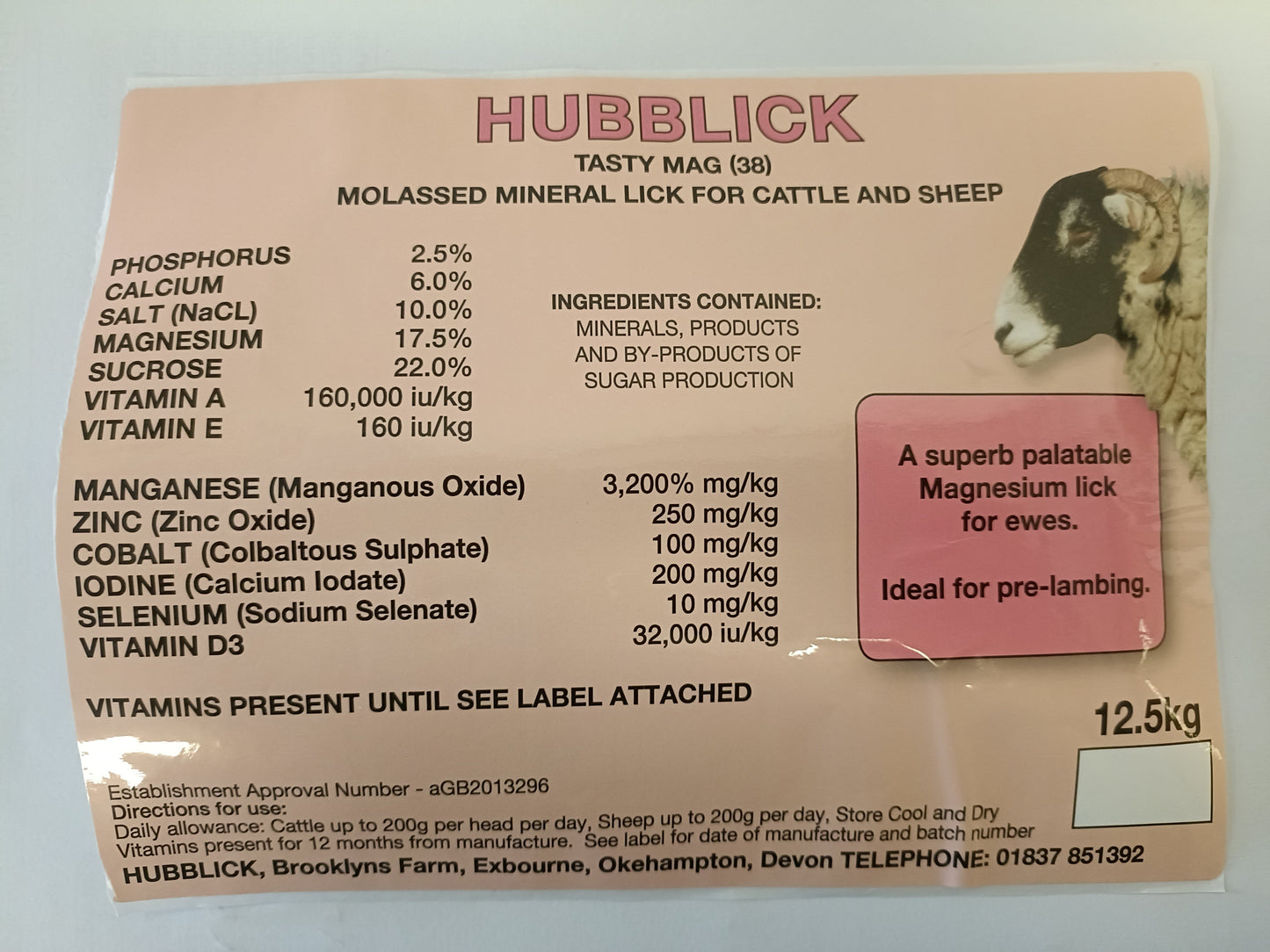 Hubblick Tasty Mag 12.5kg - North East Pet Shop Hubblick