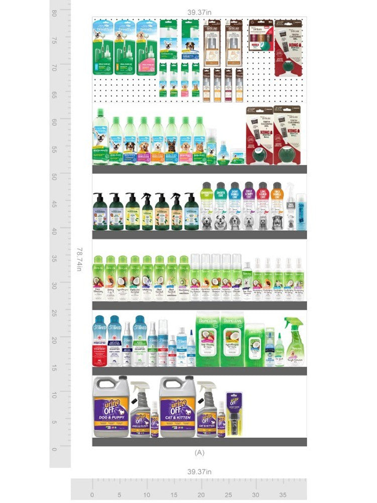 KONG TropiClean Enticers Teeth Cleaning Gel Variety Pack for KONG Dental Ball