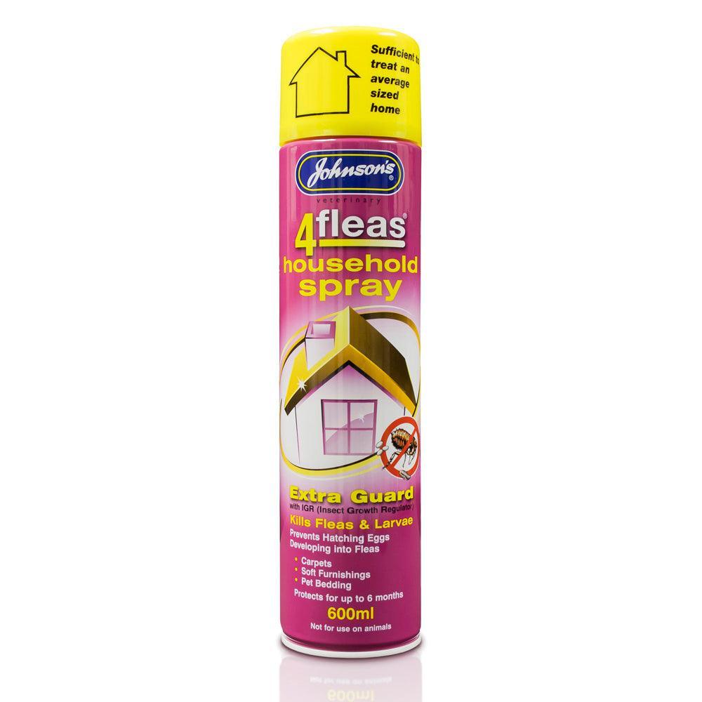 Johnsons 4Fleas Household Spray Ex Guard - North East Pet Shop Johnsons Veterinary Products