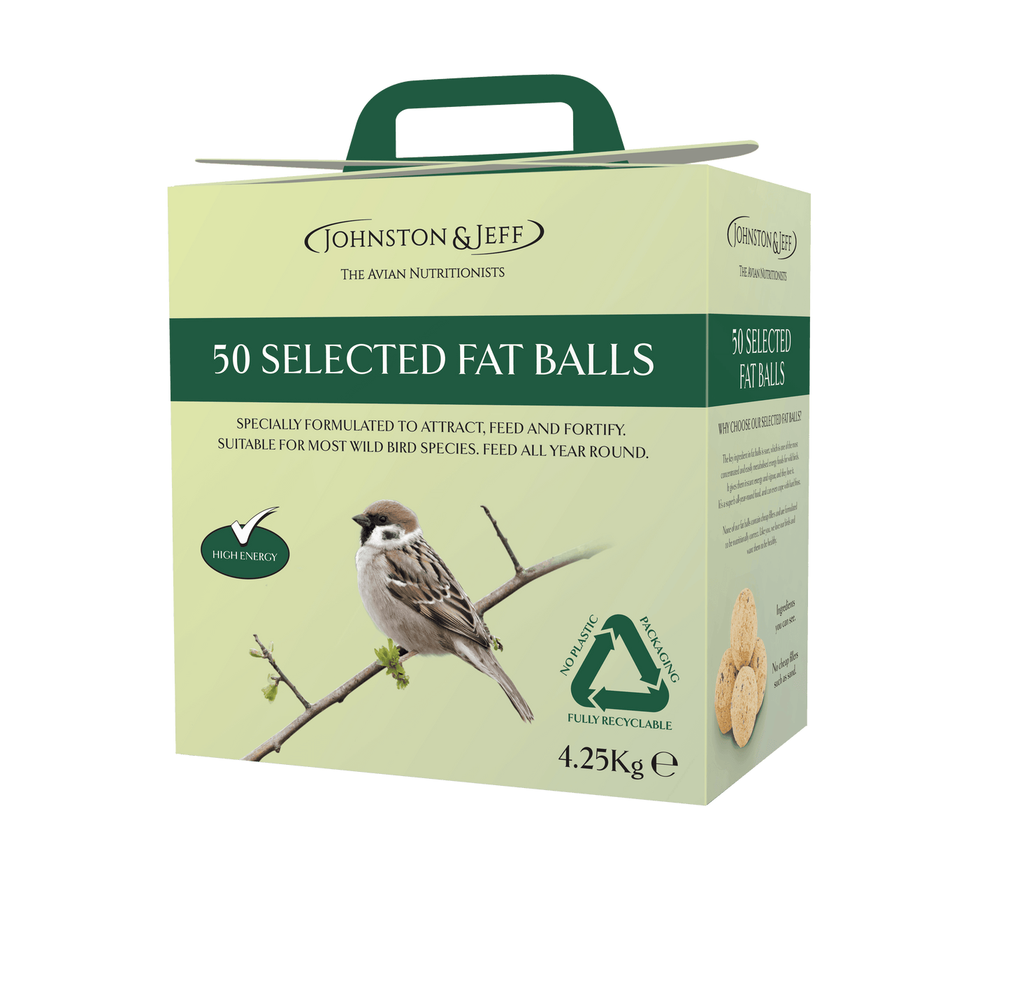 Johnston & Jeff Fatballs Refill No Nets Box x50 - North East Pet Shop Johnston & Jeff