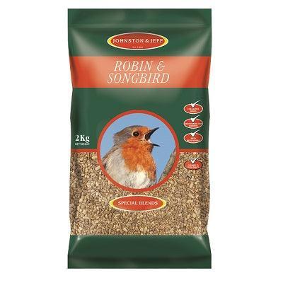 Johnston & Jeff Robin & Songbird Mix 6x2kg - North East Pet Shop Johnston & Jeff