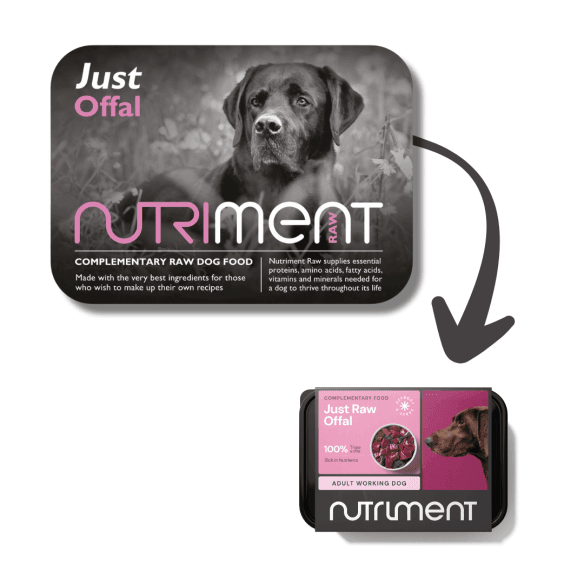 Just Offal - 500g tub - North East Pet Shop Nutriment