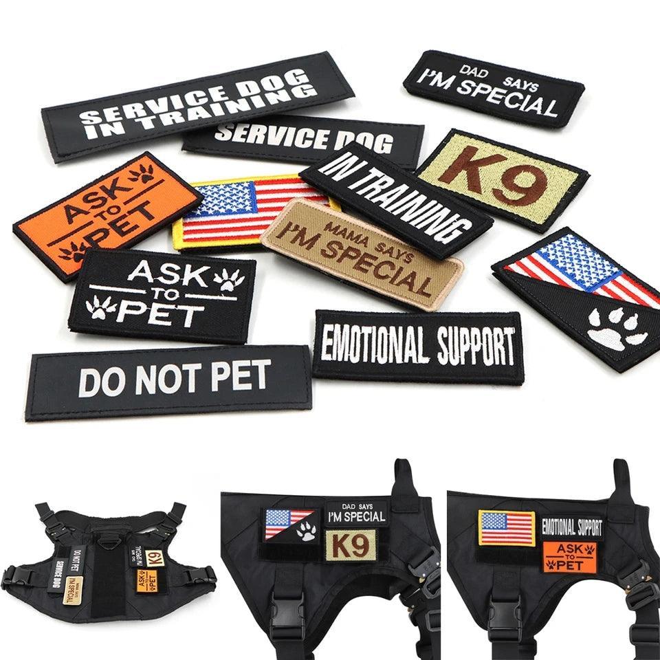 K9 Tactical Harness Patch - North East Pet Shop Dog Shack UK