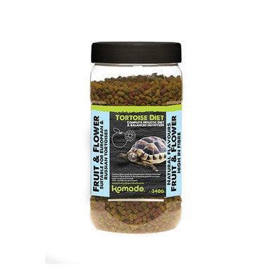 Komodo Tortoise Diet Fruit & Flower 340g - North East Pet Shop Komodo