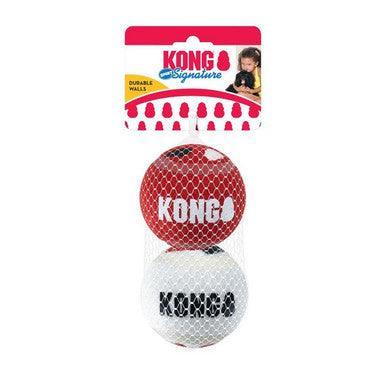 KONG Signature Sport Balls 2pk Large - North East Pet Shop KONG