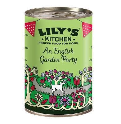 Lily's Kitchen An English Garden Party Tins 6 x 400g - North East Pet Shop Lily's Kitchen