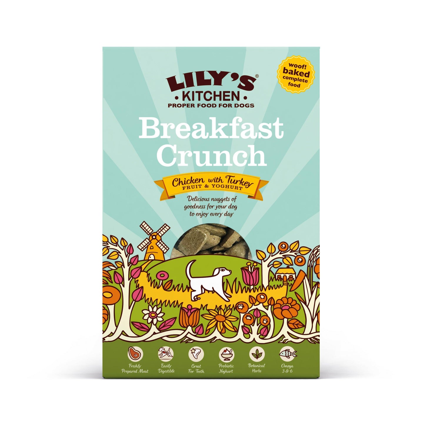Lily's Kitchen Breakfast Crunch Dog 800g - North East Pet Shop Lily's Kitchen