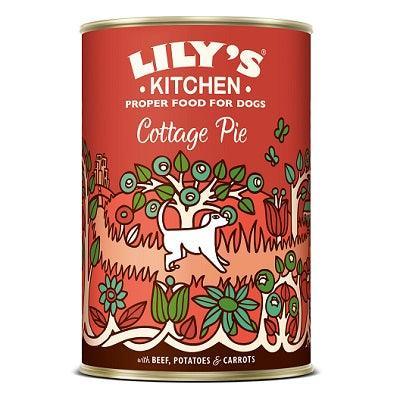 Lily's Kitchen Cottage Pie Tin 6 x 400g - North East Pet Shop Lily's Kitchen