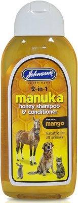Manuka Honey 2 in 1 Shampoo 400ml - North East Pet Shop Johnsons Veterinary Products