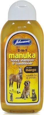Manuka Honey 2 in 1 Shampoo 400ml - North East Pet Shop Johnsons Veterinary Products
