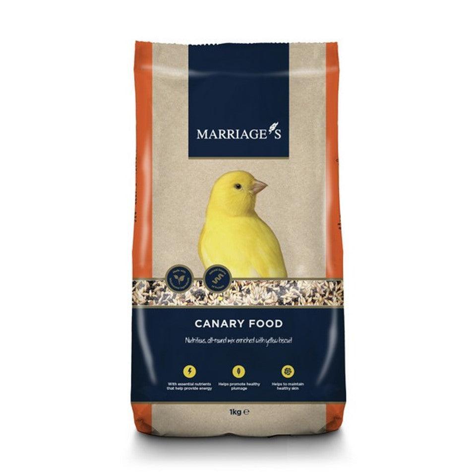 Marriages Canary Food 1Kg - North East Pet Shop Marriage's