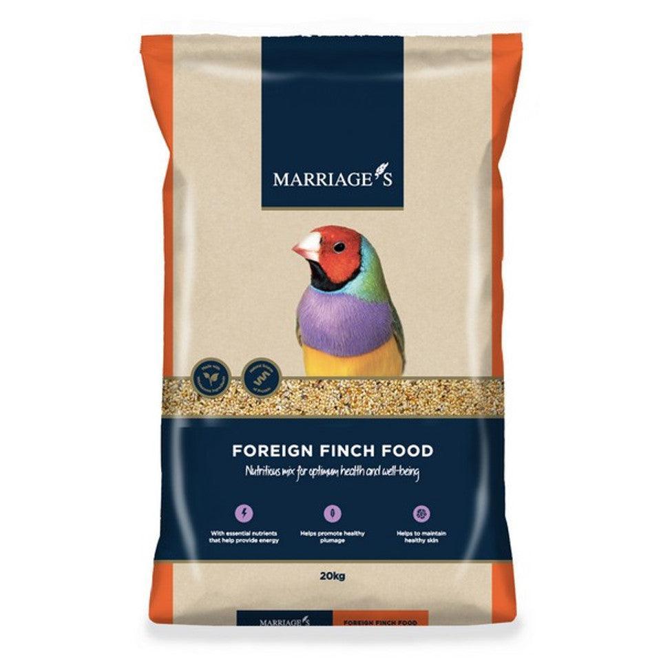 Marriages Foreign Finch 20kg - North East Pet Shop Marriage's