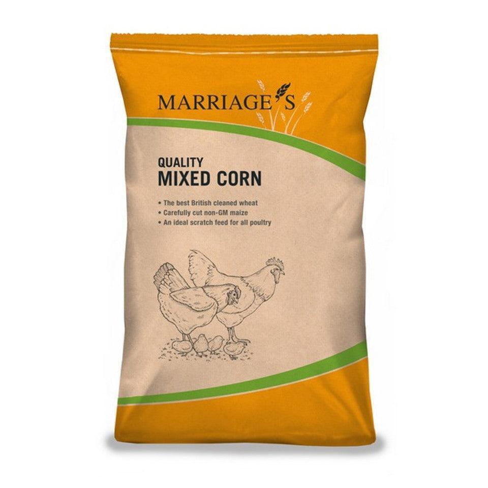 Marriages Mixed Corn 20kg - North East Pet Shop Marriage's