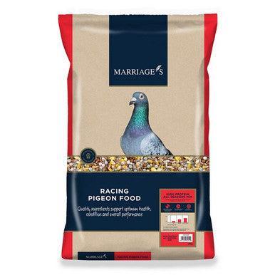 Marriages Pigeon High Protein All Seasons Mix 20kg - North East Pet Shop Marriage's