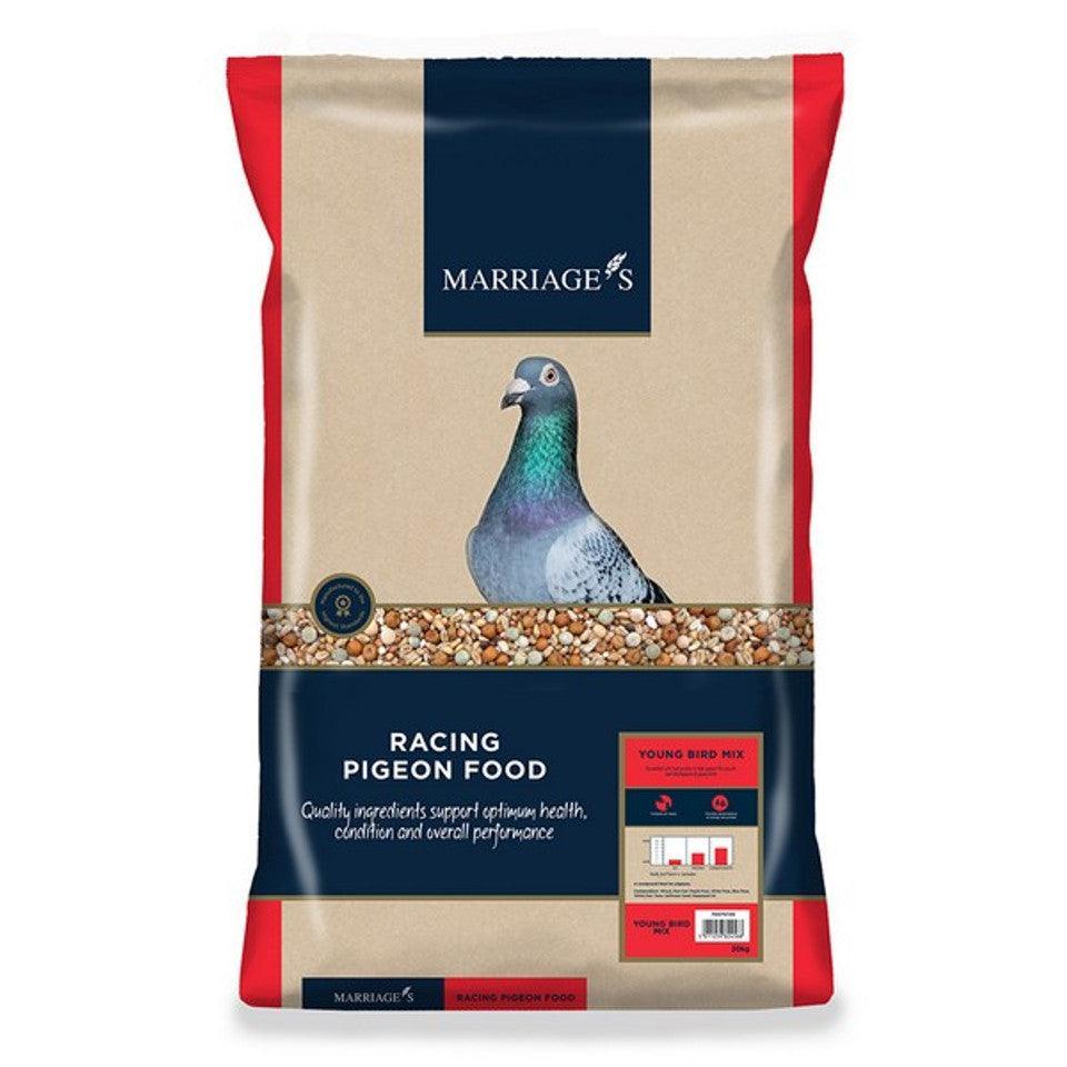 Marriages Pigeon Young Bird Mix 20kg - North East Pet Shop Marriage's