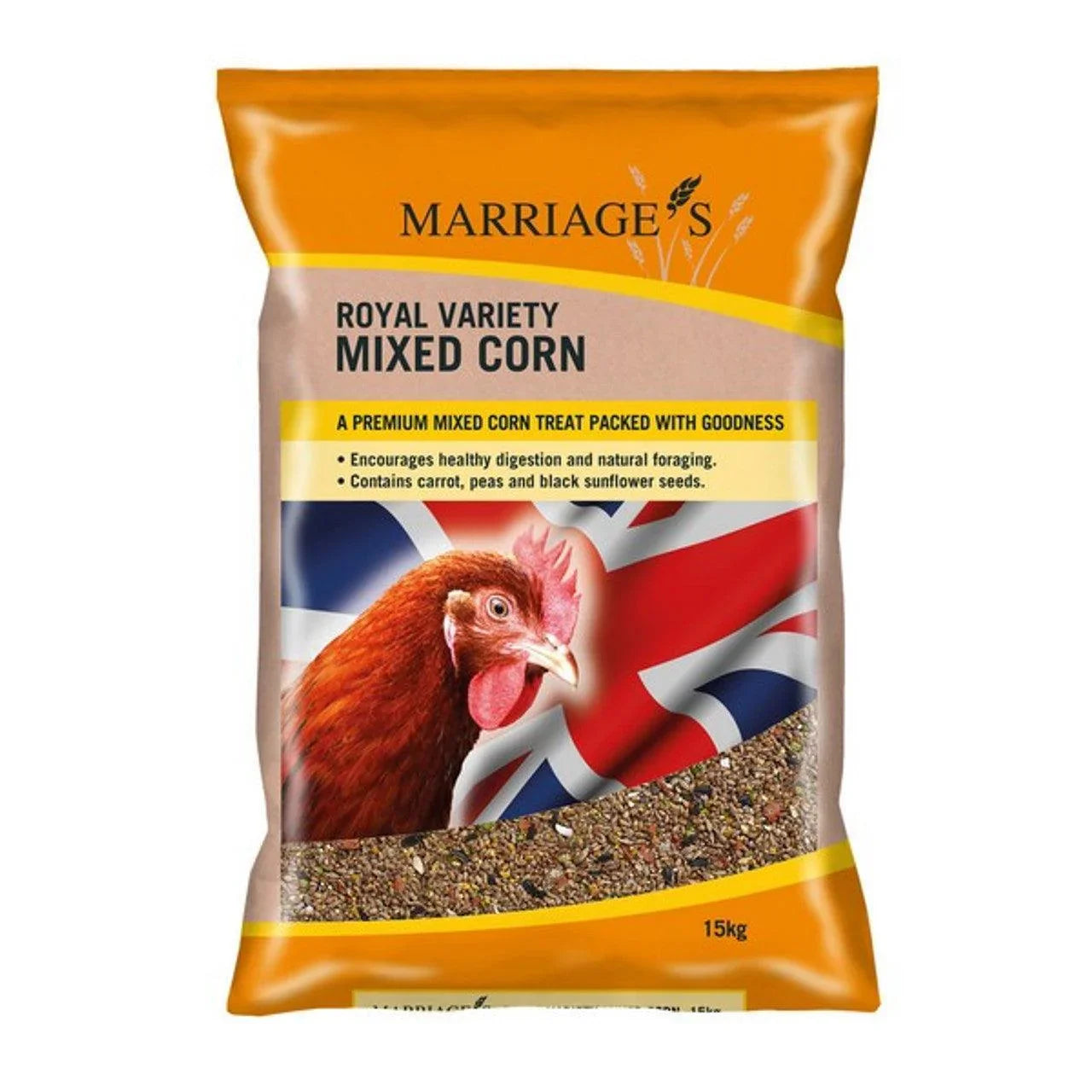Marriages Royal Variety Mixed Corn 15Kg - North East Pet Shop Marriage's