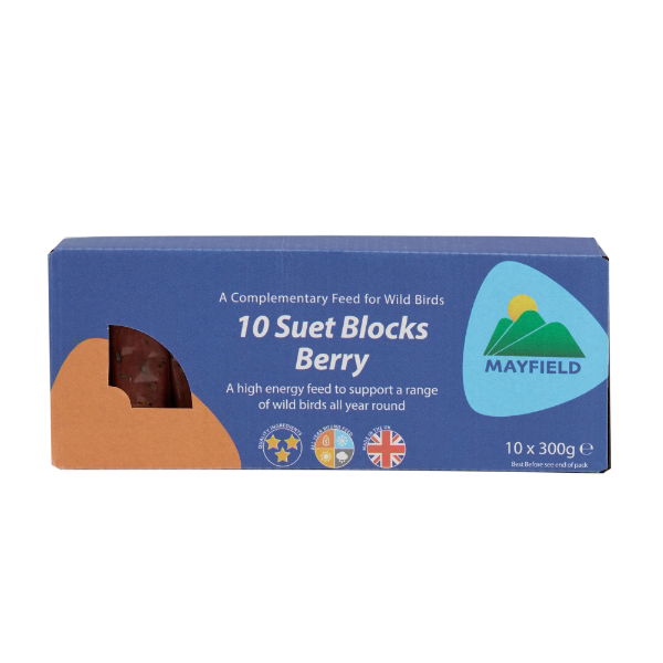 Mayfield Suet Blocks Mealworm 10 Pack - North East Pet Shop Mayfield