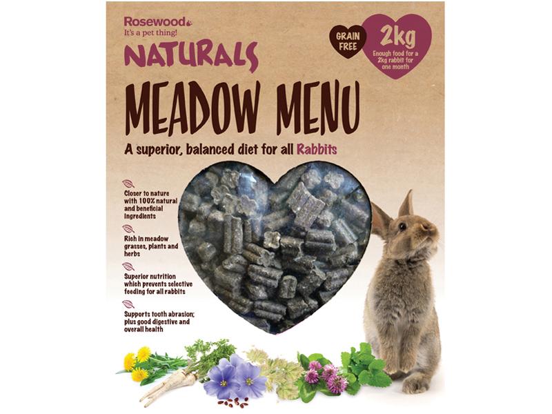Meadow Menu Rabbit 2kg - North East Pet Shop Rosewood