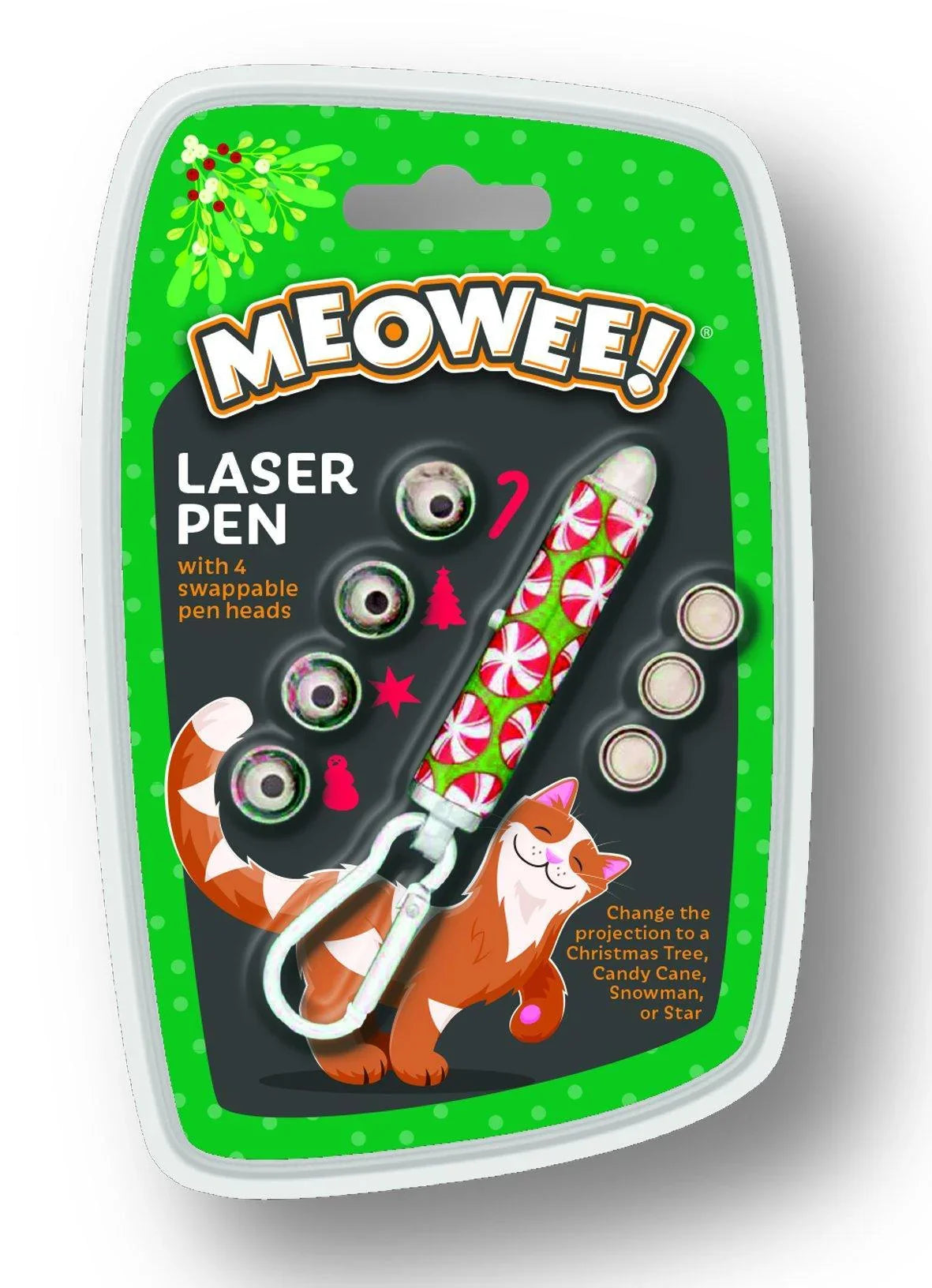 Meowee! Xmas Laser Pen Cat Toy - North East Pet Shop Meowee!