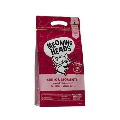 Meowing Heads Senior Moments 1.5kg - North East Pet Shop Meowee!