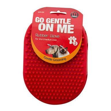 Mikki Rubber Glove For Short/Medium Coat - North East Pet Shop Mikki