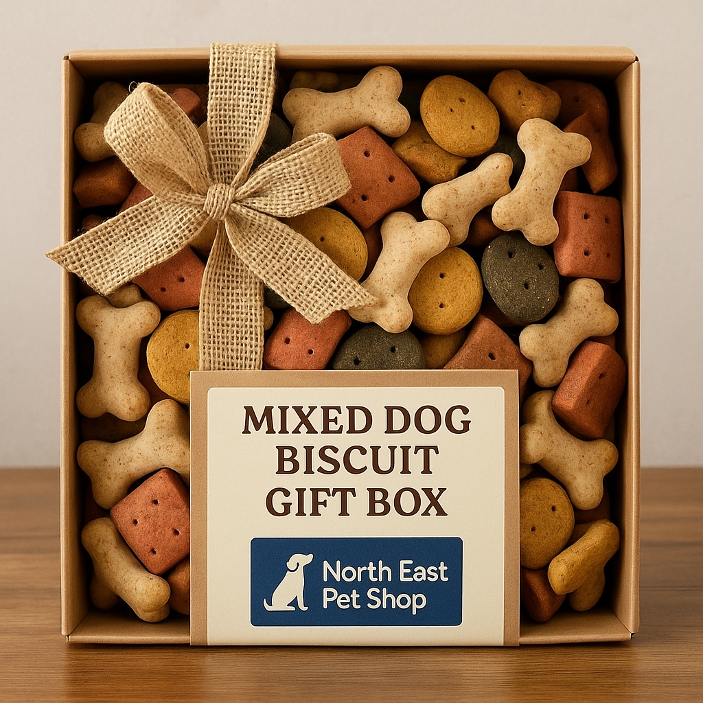 Mixed Dog Biscuit Gift Box - North East Pet Shop North East Pet Shop