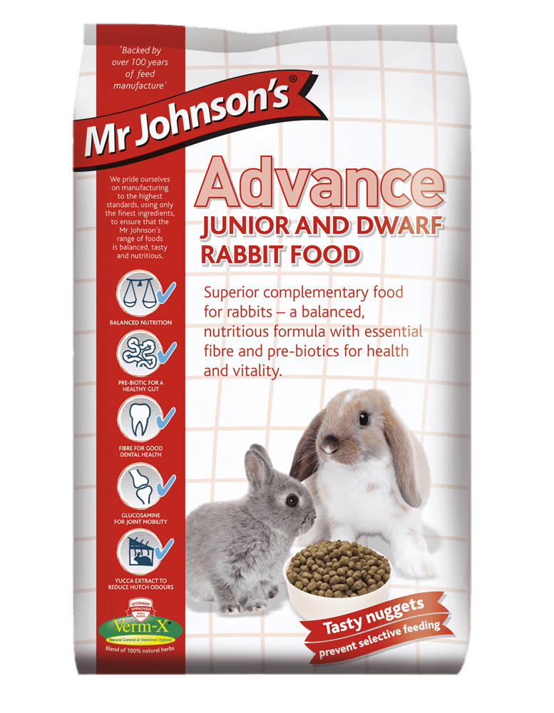 Mr Johnsons Advance Jr&Dwf Rabbit - North East Pet Shop Mr Johnsons