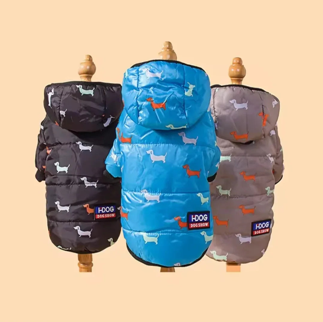 New Hot Dog Puffer Coats - North East Pet Shop Dog Shack UK