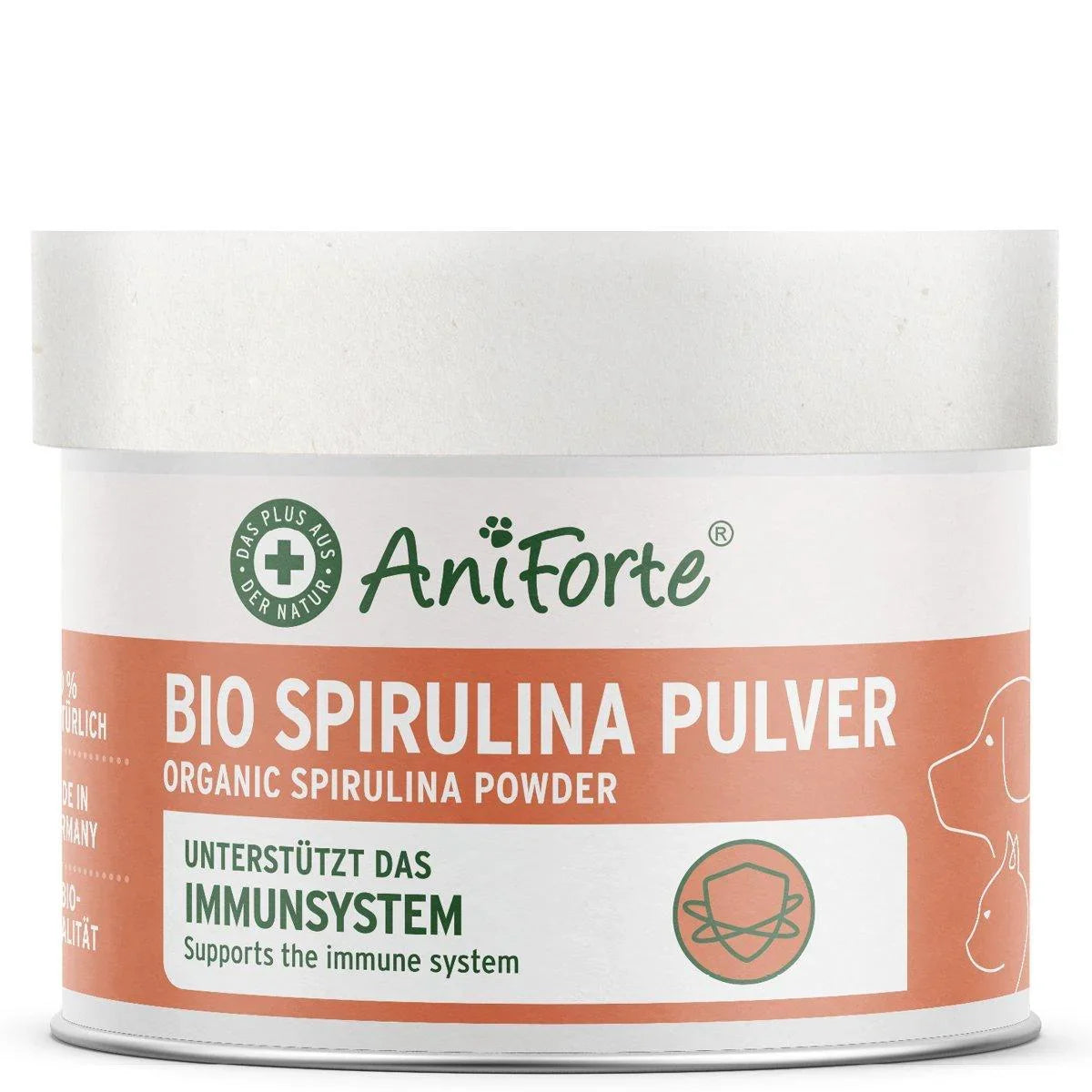 Organic Spirulina Platensis Algae Powder - 250g - North East Pet Shop Aniforte