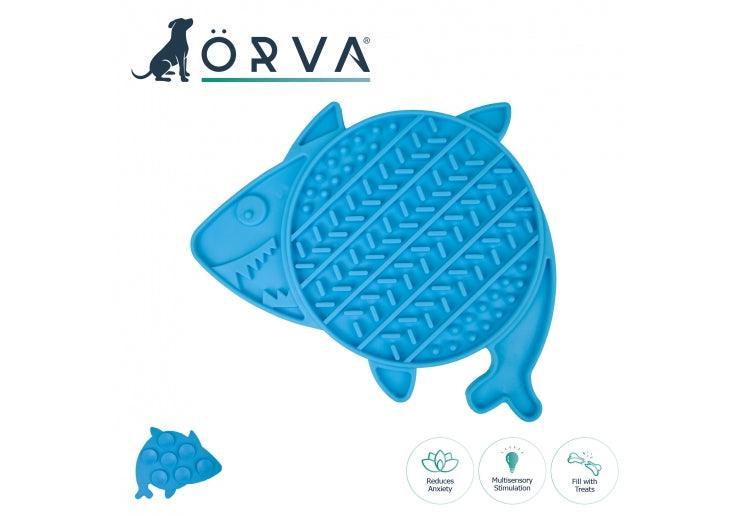Orva Shark Lick Mat - North East Pet Shop Ancol
