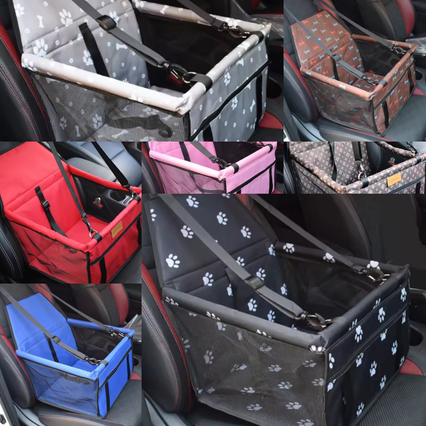 Oxford Fabric Pet Carrier – Car booster seat - North East Pet Shop North East Pet Shop