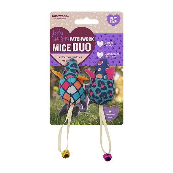 Patchwork Mice Duo - North East Pet Shop Rosewood