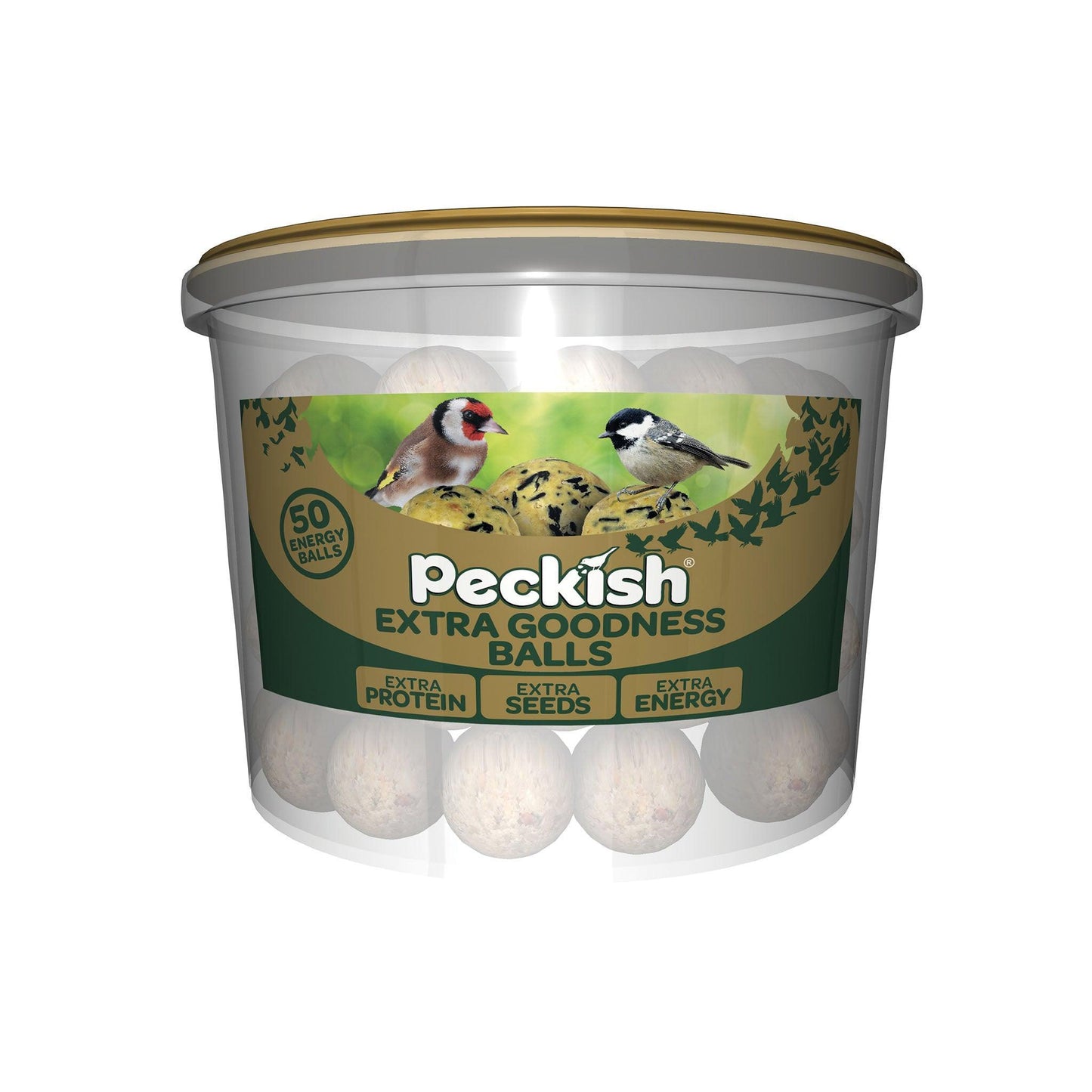 Peckish Extra Goodness 50 ball Tub - North East Pet Shop Peckish