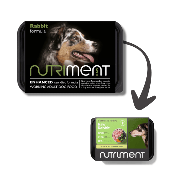 Rabbit formula - Adult - 500g tub - North East Pet Shop Nutriment