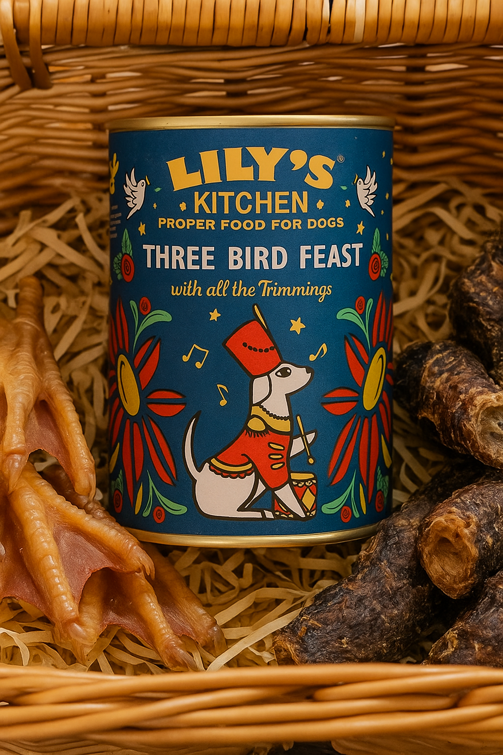 The 5 Bird Christmas Hamper for Dogs!