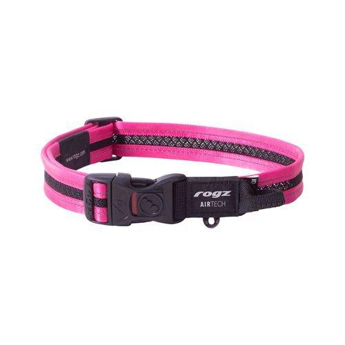 Rogz AirTech Classic Collar Sunset Pink L - North East Pet Shop Rogz