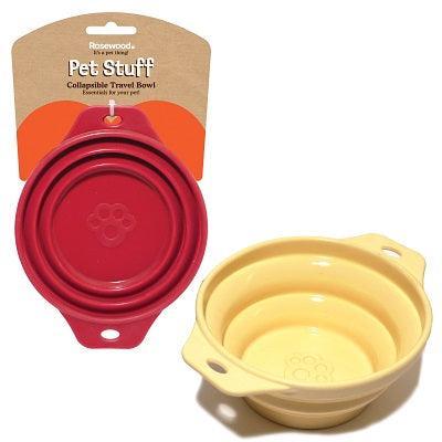 Rosewood Pet Stuff Travel Bowl - North East Pet Shop Rosewood