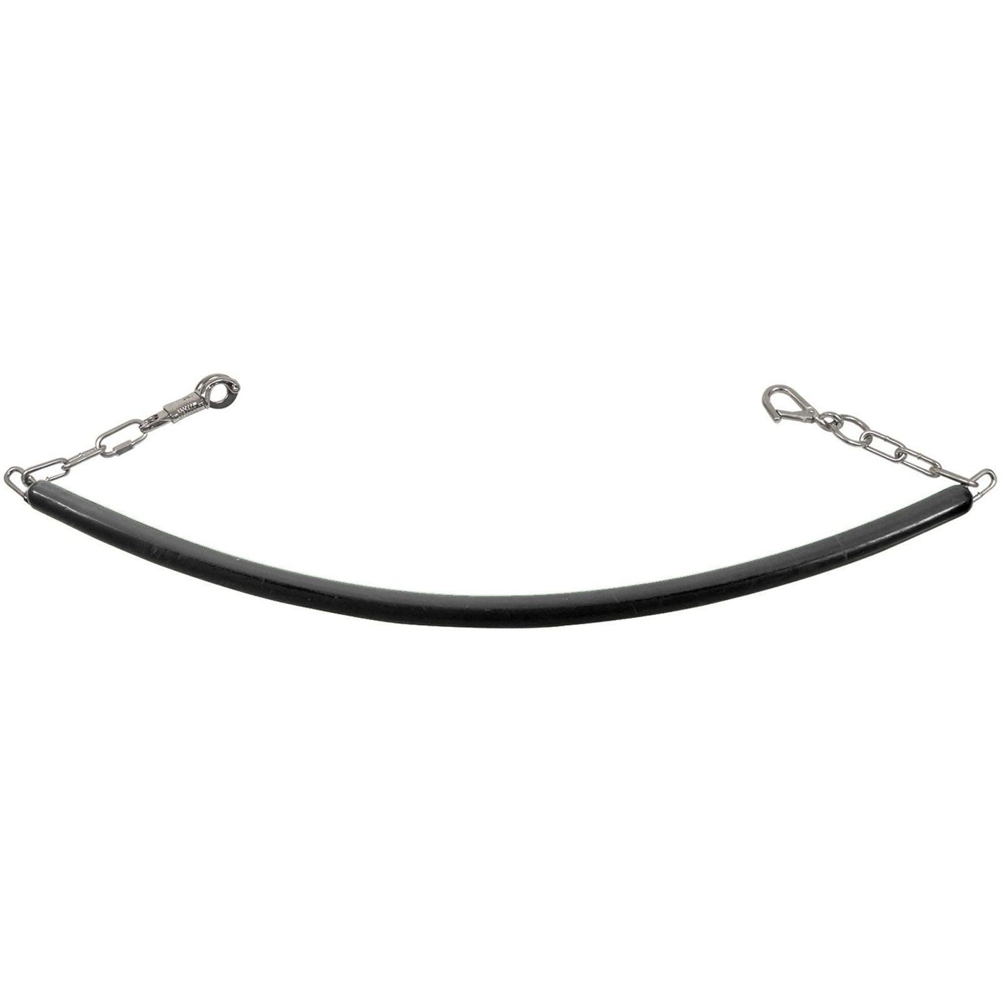 Rubber Stall Chain with Clips Black - North East Pet Shop Perry Equestrian