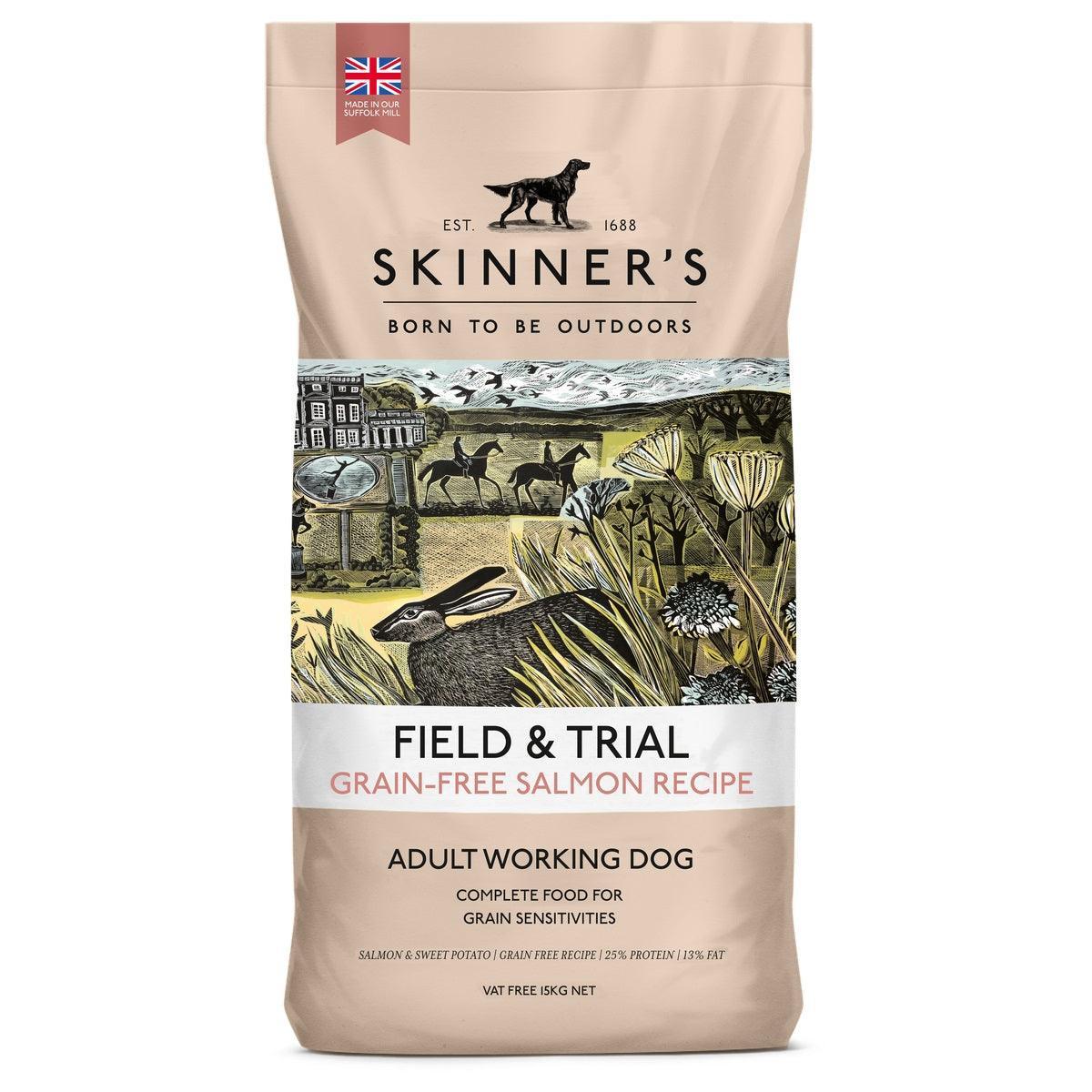 Skinners Field & Trial Adult Grain Free Salmon 2.5kg - North East Pet Shop Skinners