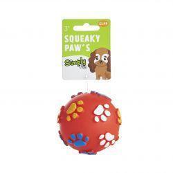 Squeaky Paw Dog Toy Pm £1.49, 3" - North East Pet Shop Assorted