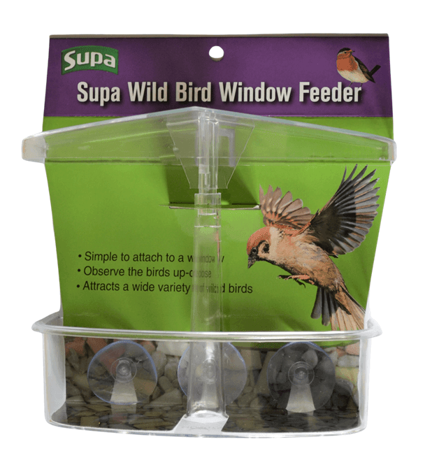 Supa Wild Bird Window Feeder - North East Pet Shop Supa