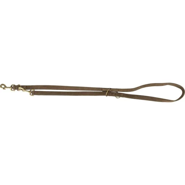 Trixie Pure Adjustable Lead, leather - North East Pet Shop Trixie
