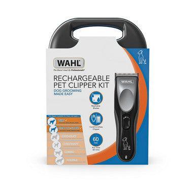 Wahl Clipper Kit Rechargable Pet Cord Cordless - North East Pet Shop Wahl