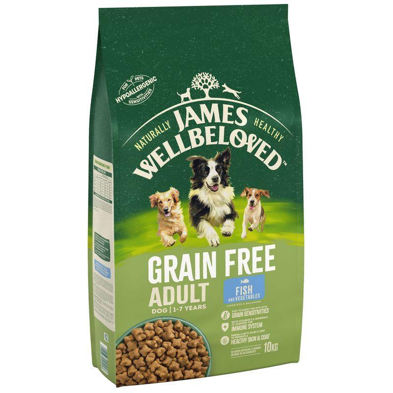 Wellbeloved Fish and Veg Adult Grain Free 10kg - North East Pet Shop James Wellbeloved