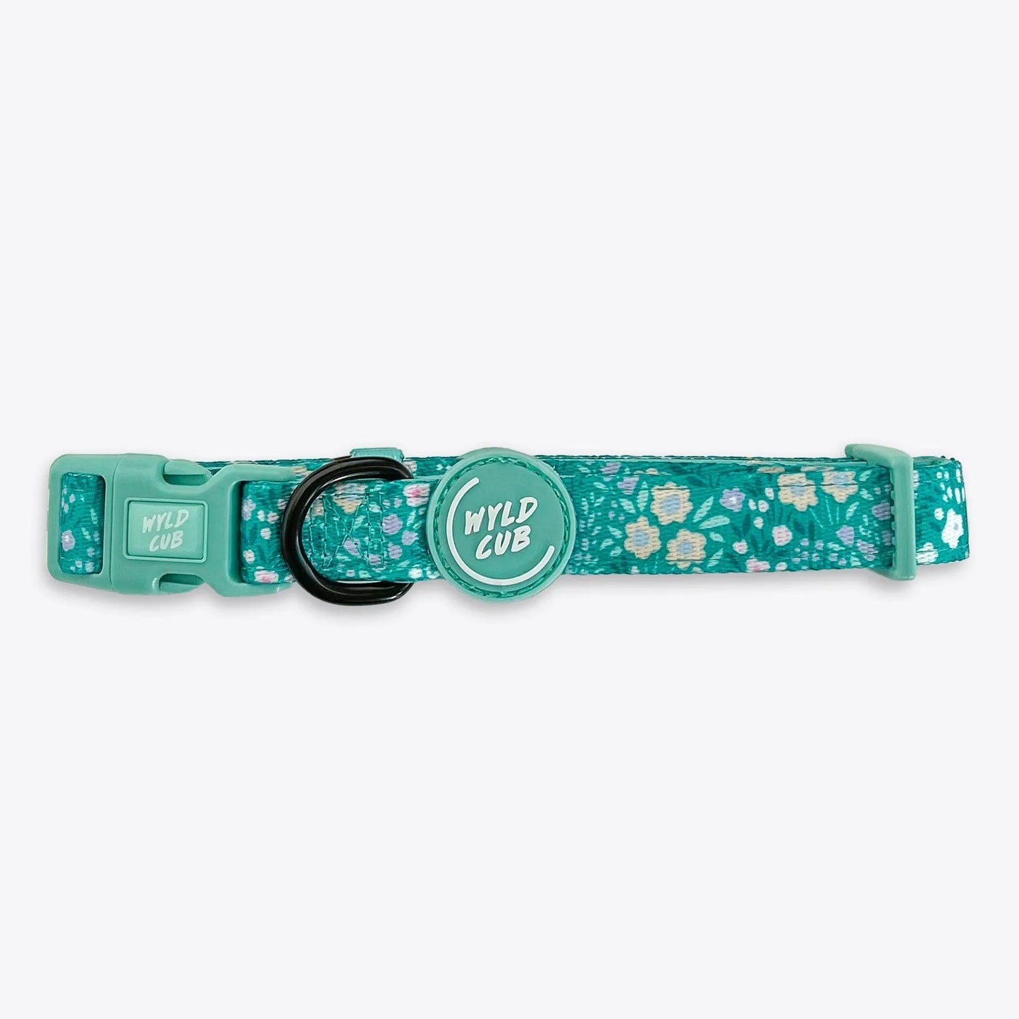 Wyld Cub - Adjustable Dog Collar: Notting Hill Mint - North East Pet Shop Wyld Cub