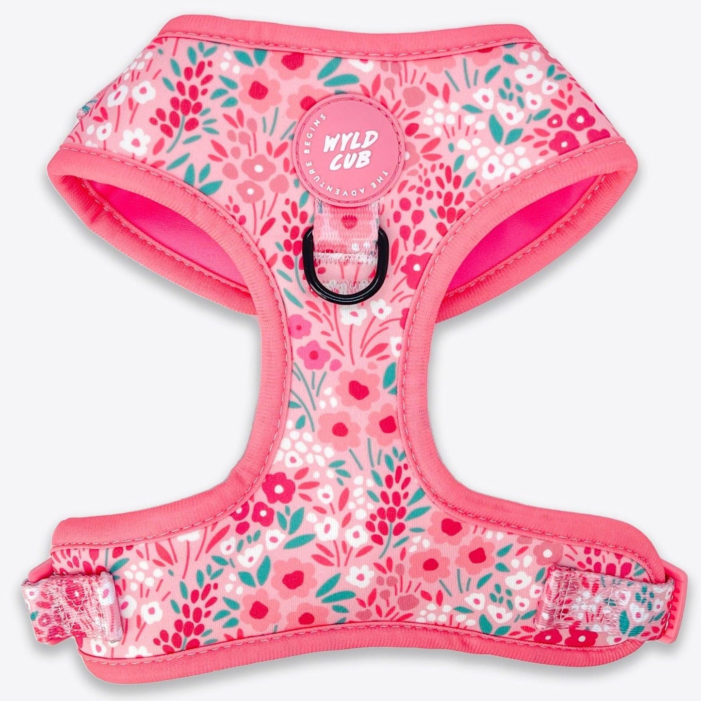 Wyld Cub - Adjustable Dog Harness: Notting Hill Rosé - North East Pet Shop Wyld Cub