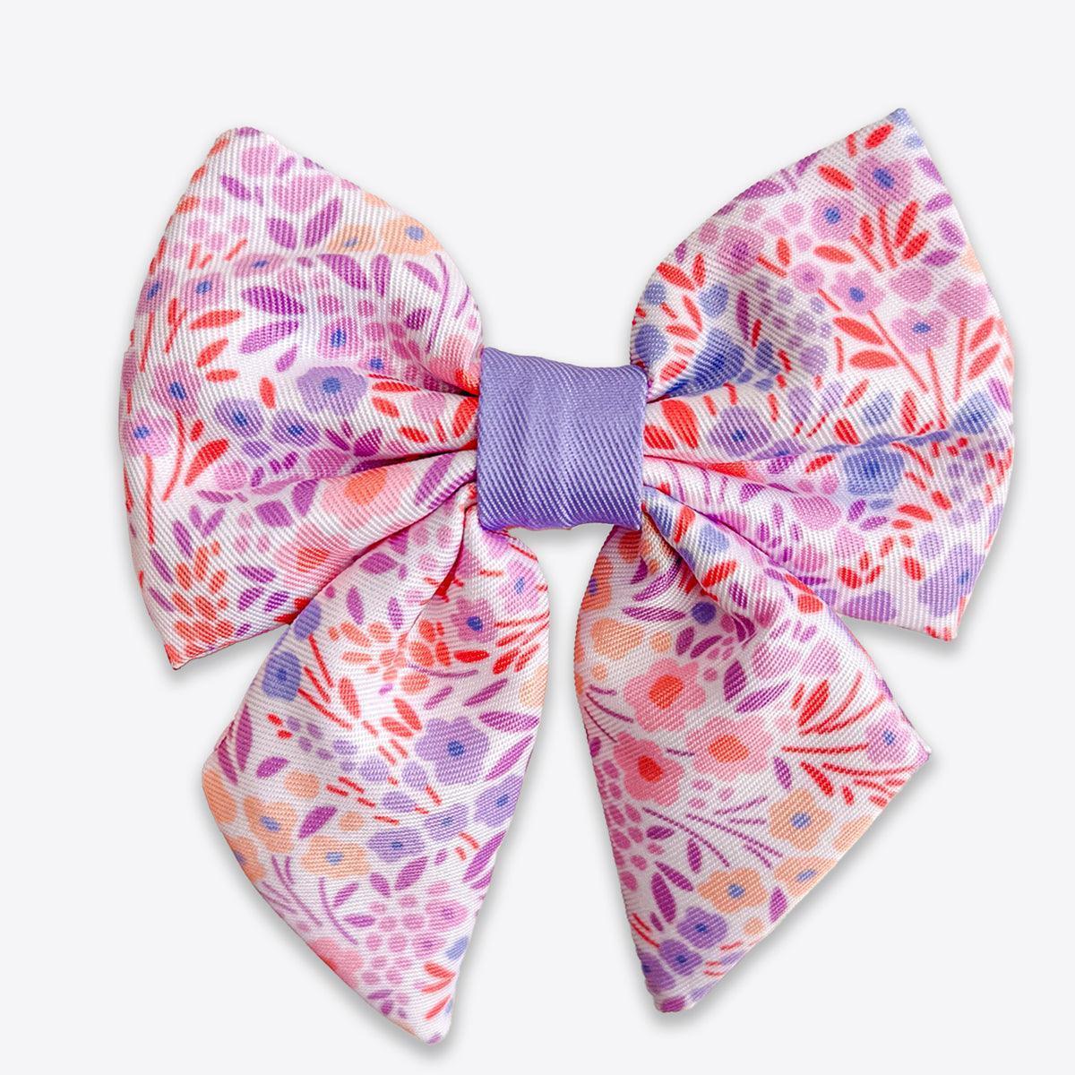 Wyld Cub - Dog Sailor Bow Tie: Notting Hill Lilac - North East Pet Shop Wyld Cub