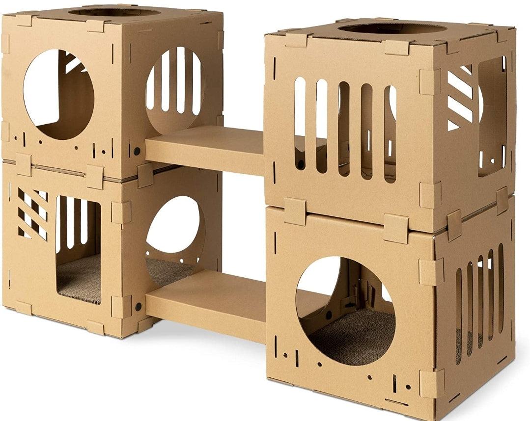 Rabbit best sale cardboard house